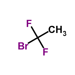 1-溴-1,1-二氟-乙烷结构式