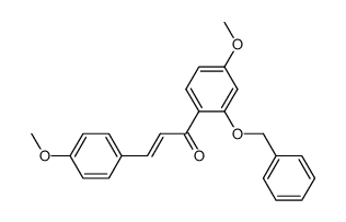 2'-benzyloxy-4,4'-dimethoxychalcone Structure