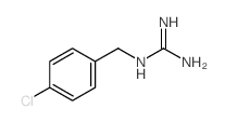 2-[(4-chlorophenyl)methyl]guanidine结构式