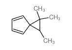 Spiro[2.4]hepta-4,6-diene,1,2,2-trimethyl-结构式