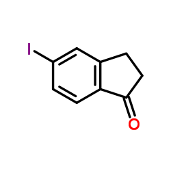 5-碘-1-茚满酮结构式