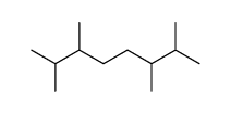 Octane, 2,3,6,7-tetramethyl-结构式