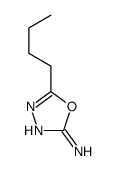 5-BUTYL-1,3,4-OXADIAZOL-2-YLAMINE structure