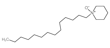 Piperidine,1-tetradecyl-, 1-oxide structure