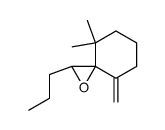 4,4-Dimethyl-8-methylene-2-propyl-1-oxaspiro[2.5]octane Structure