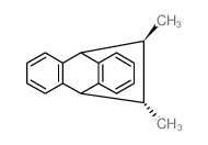 (11s,12s)-11,12-dimethyl-9,10-dihydro-9,10-ethanoanthracene结构式