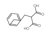 Propanedioic acid,2-(3-phenylpropyl)- Structure