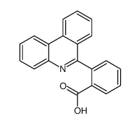 2-phenanthridin-6-ylbenzoic acid Structure