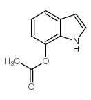 7-Acetoxyindole structure