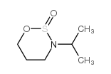 1,2,3-Oxathiazine,tetrahydro-3-(1-methylethyl)-,2-oxide(9CI) structure