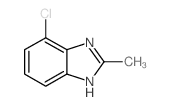 4-Chloro-2-methyl-1H-benzo[d]imidazole Structure