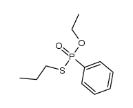 O-ethyl S-n-propyl phenylphosphonothioate Structure