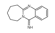 7,8,9,10-TETRAHYDRO-6H-AZEPINO[2,1-B]QUINAZOLIN-12-YLIDENEAMINE结构式