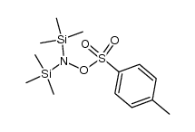 O-p-Toluolsulfonyl-N,N-bis[(trimethylsilyl]-hydroxylamin Structure