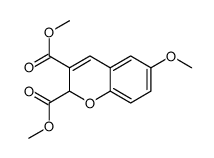 dimethyl 6-methoxy-2H-chromene-2,3-dicarboxylate Structure