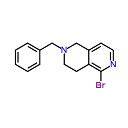 2-Benzyl-5-bromo-1,2,3,4-tetrahydro-2,6-naphthyridine Structure