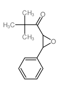 1-Propanone,2,2-dimethyl-1-(3-phenyl-2-oxiranyl)-结构式