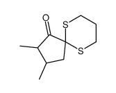 2,3-dimethyl-6,10-dithiaspiro[4.5]decan-4-one Structure
