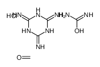 formaldehyde,1,3,5-triazine-2,4,6-triamine,urea,hydrochloride Structure