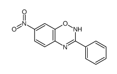 7-nitro-3-phenyl-2H-1,2,4-benzoxadiazine Structure