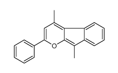 4,9-dimethyl-2-phenylindeno[2,1-b]pyran结构式