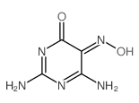 2,6-diamino-5-nitroso-1H-pyrimidin-4-one Structure