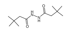 N,N'-Bis-(3,3-dimethylbutyro)-hydrazid Structure