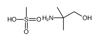 1-Propanol, 2-amino-2-methyl-, methanesulfonate (salt)结构式