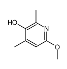 3-Pyridinol, 6-methoxy-2,4-dimethyl- (9CI) picture