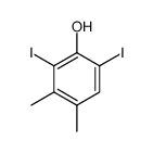 2,6-Diiodo-3,4-dimethylphenol Structure