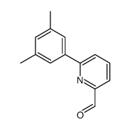 6-(3,5-dimethylphenyl)pyridine-2-carbaldehyde Structure