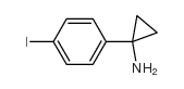 1-(4-碘苯基)-环丙胺结构式