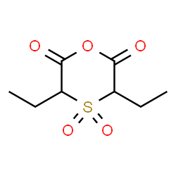 1,4-Oxathiane-2,6-dione,3,5-diethyl-,4,4-dioxide(9CI) picture
