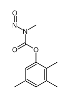 (2,3,5-trimethylphenyl) N-methyl-N-nitrosocarbamate Structure