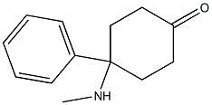 4-​(methylamino)​-​4-​phenyl-​, hydrochloride (1:1)结构式