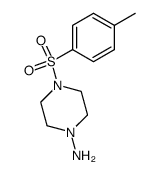 4-(toluene-4-sulfonyl)-piperazin-1-ylamine结构式