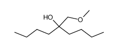 dibutyl(methoxymethyl)methanol Structure