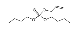 thiophosphoric acid O-allyl ester O',O''-dibutyl ester结构式