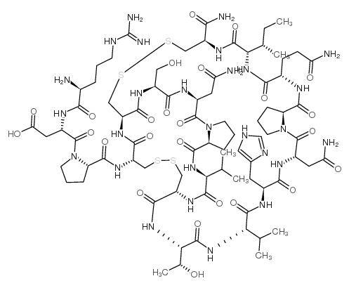α-Conotoxin PIA TFA Structure