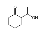 2-(1-hydroxyethyl)cyclohex-2-en-1-one结构式