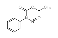ethyl N-nitroso-N-phenyl-carbamate结构式