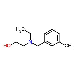 2-[Ethyl(3-methylbenzyl)amino]ethanol结构式