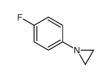 1-(4-fluorophenyl)aziridine结构式