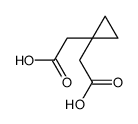 1,1-Cyclopropanediacetic acid Structure