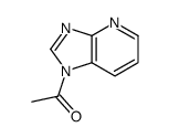 1H-Imidazo[4,5-b]pyridine, 1-acetyl- (9CI) structure