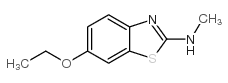 6-ethoxy-N-methylbenzothiazol-2-amine结构式