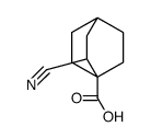 3-cyanobicyclo[2.2.2]octane-4-carboxylic acid Structure