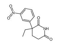 m-nitroglutethimide结构式