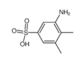 3-Amino-4,5-dimethylbenzolsulfonsaeure结构式