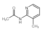 2-乙酰胺基-3-甲基吡啶结构式